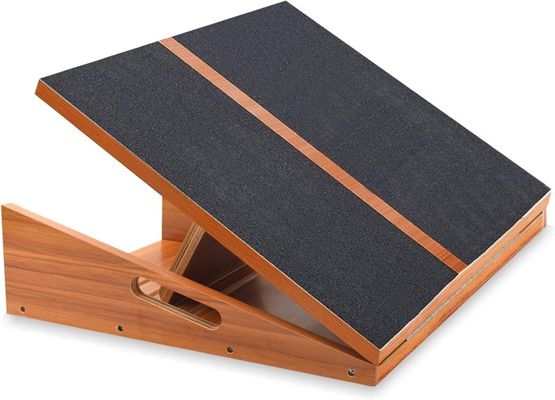 MUCITAGF Professional Slant Board, Adjustable Incline Board and Calf Stretcher, Slant Board for Calf Stretching, Calf Stretch Board - Image 1